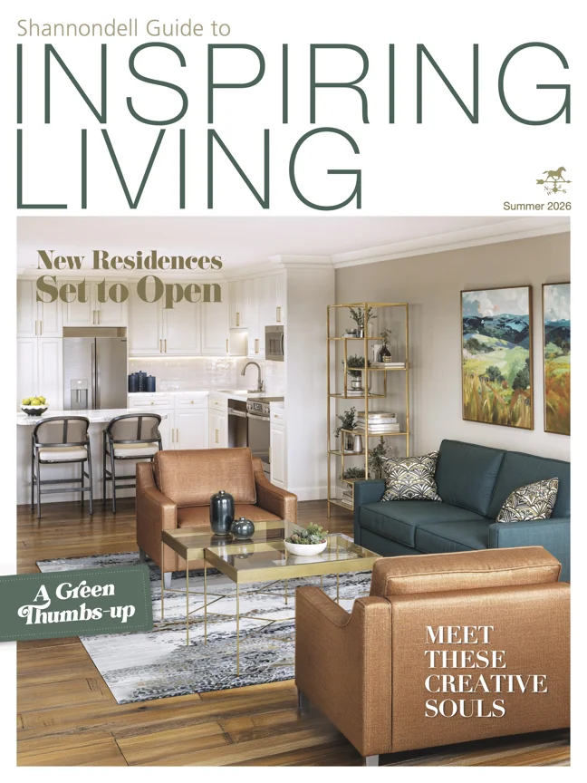 2026 Summer Inspiring Living Newsletter cover